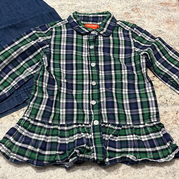 10/$30 Old Navy/Joe Fresh Denim and Plaid Tops - Picture 2 of 14